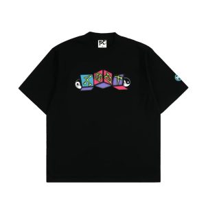 POST BRAINS TEES BLACK
