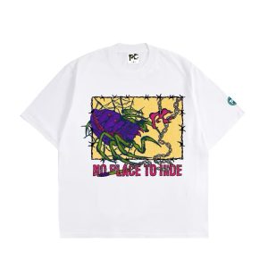 NO PLACE TO HIDE TEES WHITE